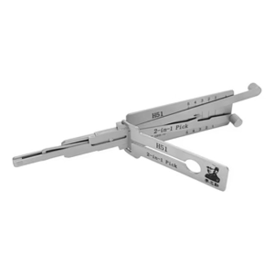 Original Lishi 2-in-1 Pick & Decoder H51 / FO6